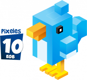 Pixeles 10 Mascota